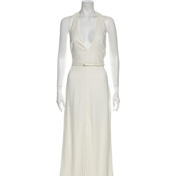 Halston Ivory Gown - Picture 1 of 3